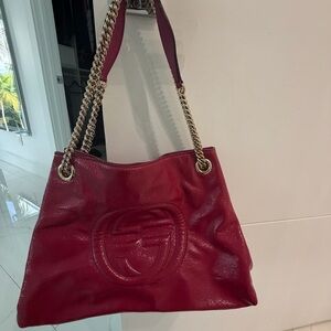 Gucci  Leather Tote Bag